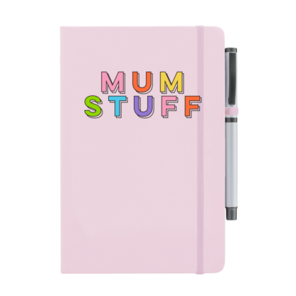 Mum Stuff Personalised Notebook with Pen - Image 13