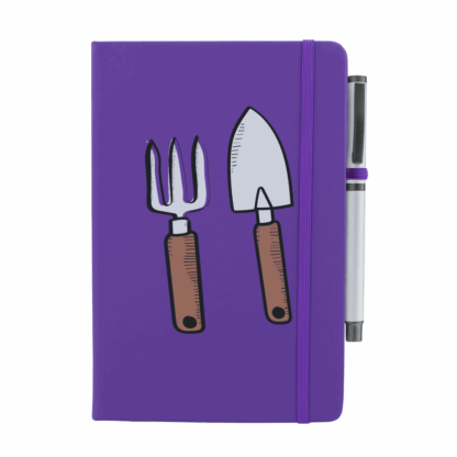 Gardening Tools Personalised Notebook and Pen - Image 7
