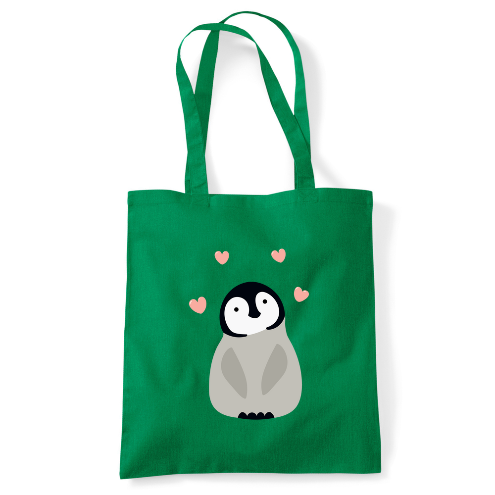 Penguin Organic Cotton Tote Bag - Image 39