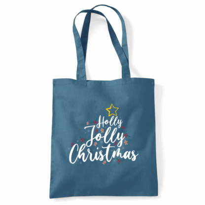 Holly Jolly Christmas Tote Bag - Image 12