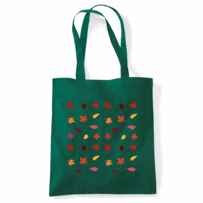 Autumn Leaves Cotton Tote Bag - Image 41