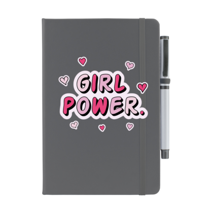Girl Power Personalised Notebook with Pen - Image 11