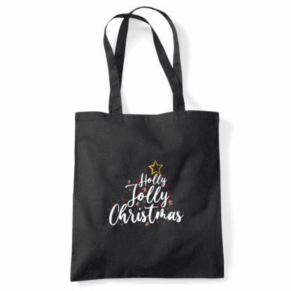 Holly Jolly Christmas Tote Bag - Image 2