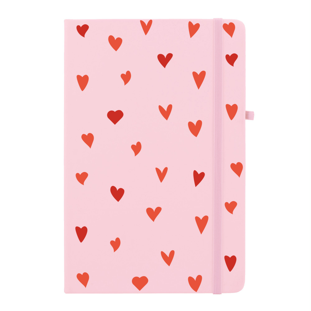 Love Hearts Personalised Feel A5 Notebook - Image 10