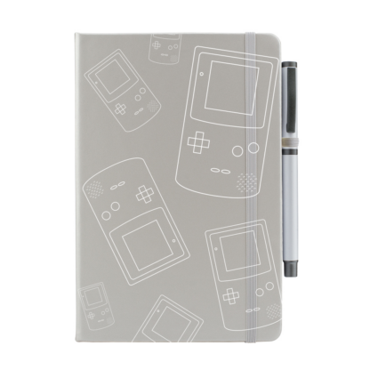 Retro Gaming Notebook with Pen - Image 5