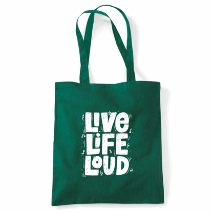 Live Life Loud Tote Bag - Image 41