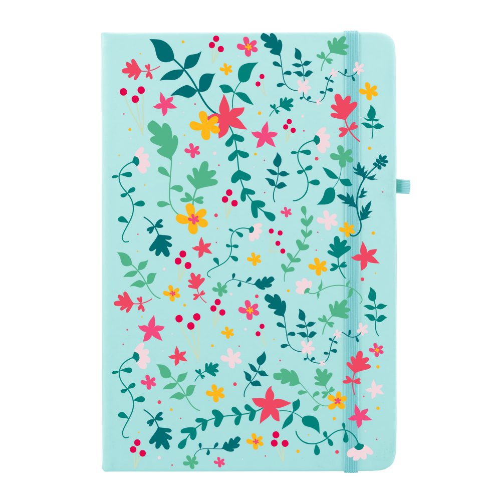 Floral Pattern Personalised Notebook - Image 2