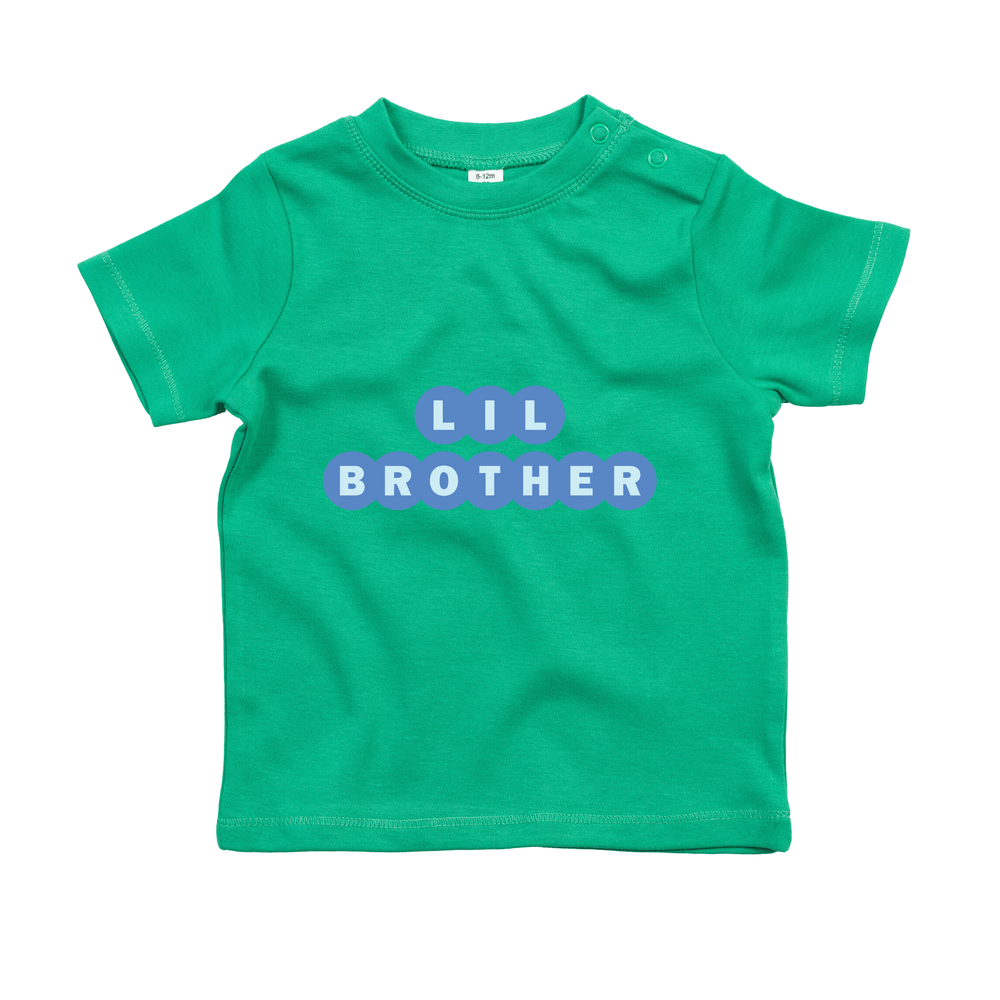 Lil Brother Personalised Baby/Toddler T-Shirt - Image 9