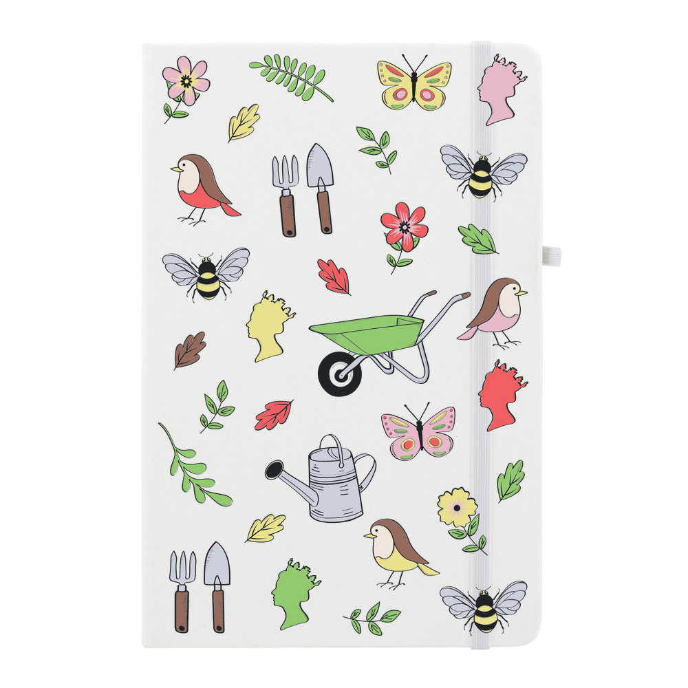 Gardening Pattern Personalised Notebook - Image 8