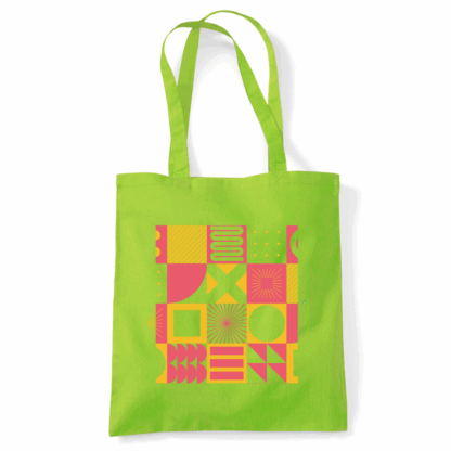 Square Patterns Tote Bag - Image 39