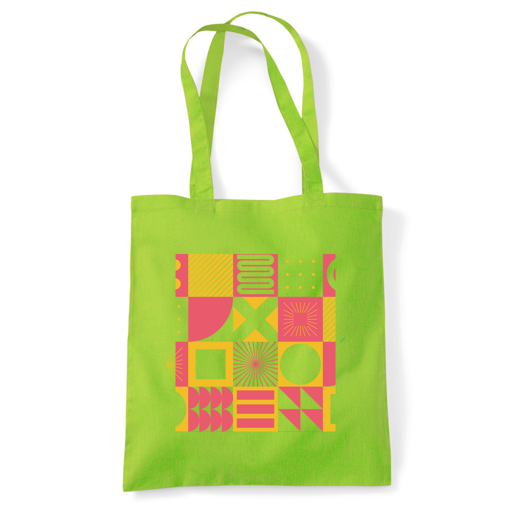 Square Patterns Tote Bag - Image 39