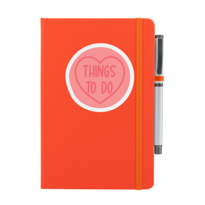 Things To Do Personalised Notebook with Pen - Image 6