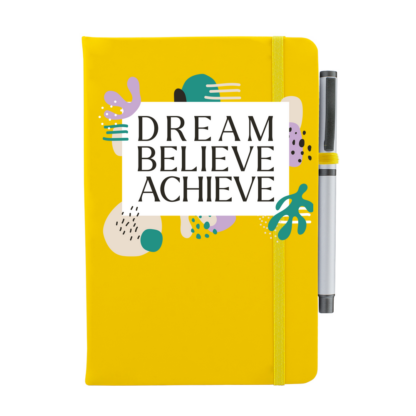 Dream Believe Achieve Personalised Notebook with Pen - Image 11