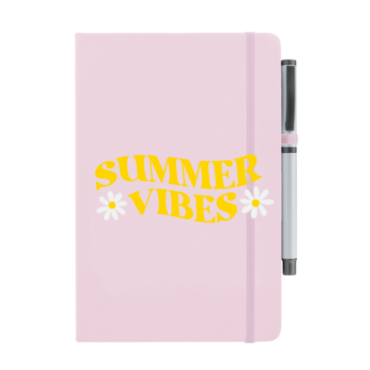 Summer Vibes Personalised Notebook with Pen - Image 10