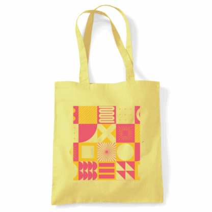 Square Patterns Tote Bag - Image 37
