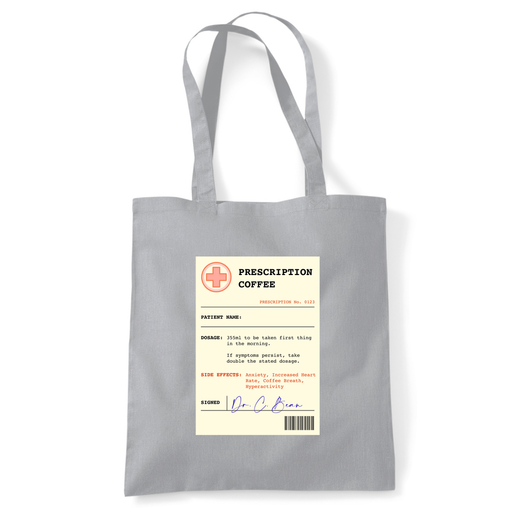 Coffee Prescription Personalised Tote Bag - Image 7
