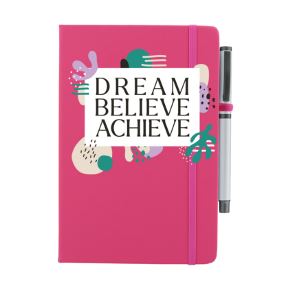 Dream Believe Achieve Personalised Notebook with Pen - Image 10