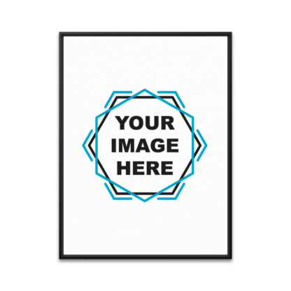 Custom Black Framed Canvas - Portrait - Image 3