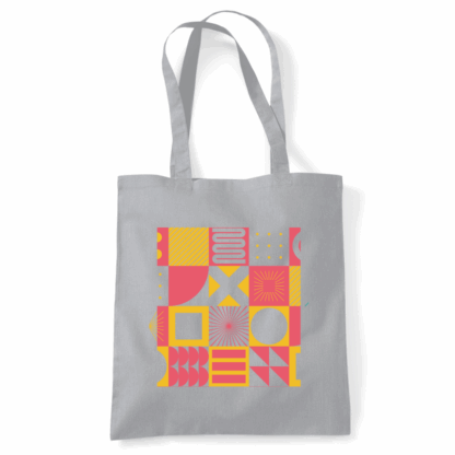 Square Patterns Tote Bag - Image 16