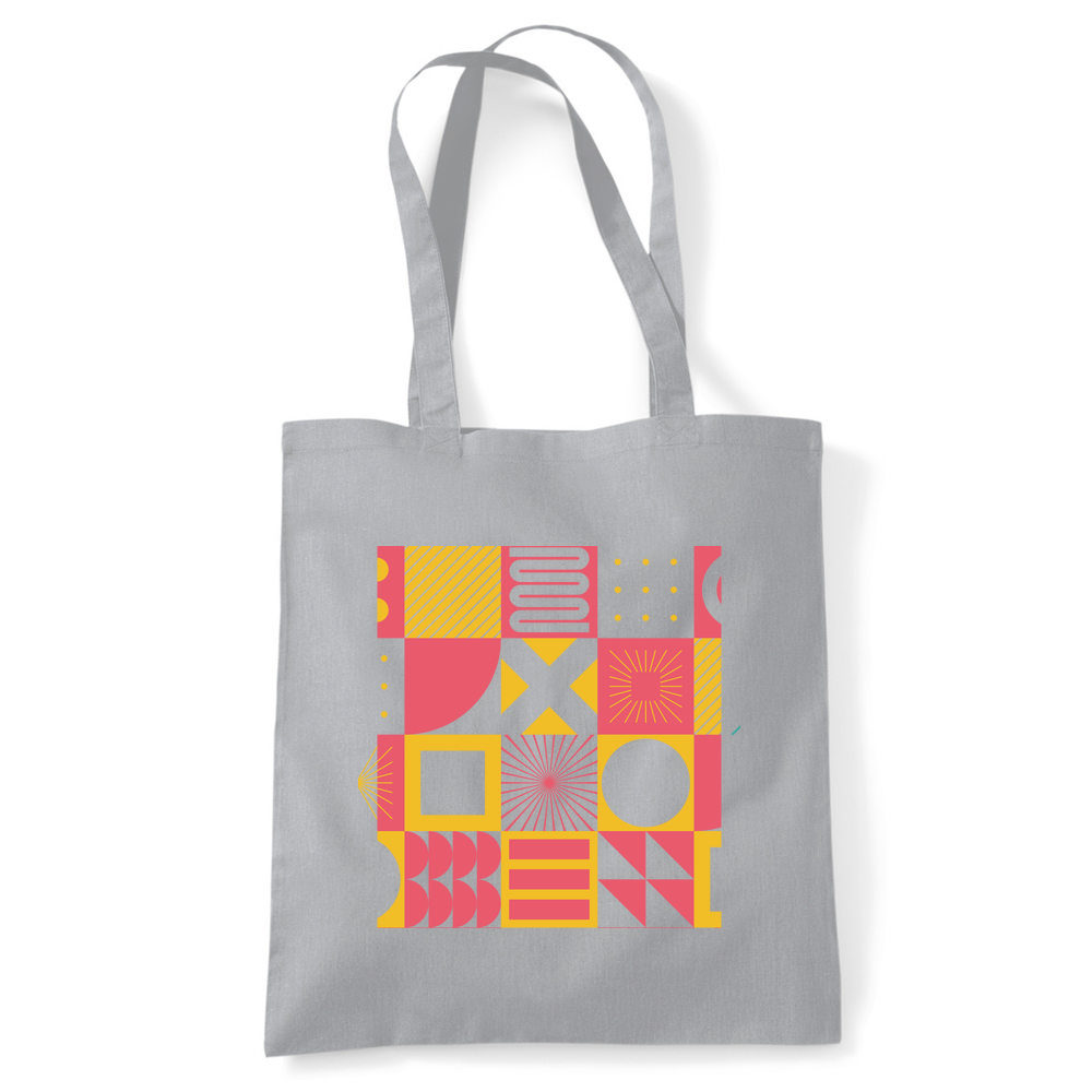 Square Patterns Tote Bag - Image 16