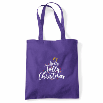 Holly Jolly Christmas Tote Bag - Image 18