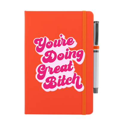 You're Doing Great Bitch Personalised Notebook with Pen - Image 9