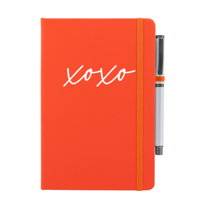 xoxo Personalised Notebook with Pen - Image 6