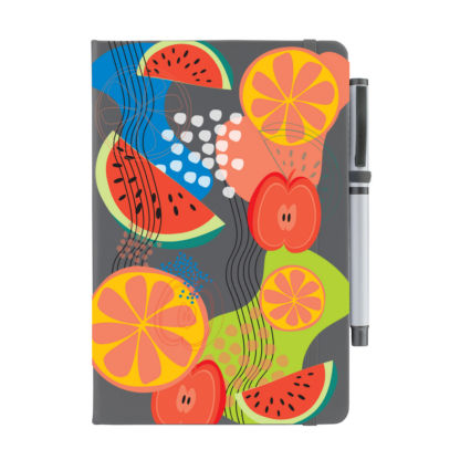 Fruits Notebook with Pen - Image 5