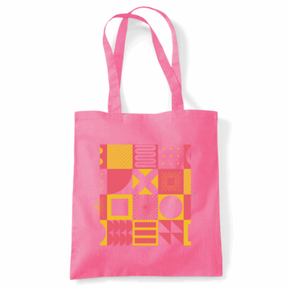 Square Patterns Tote Bag - Image 13