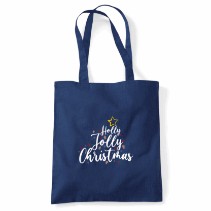 Holly Jolly Christmas Tote Bag - Image 5