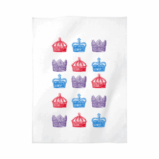 Crowns Tea Towel