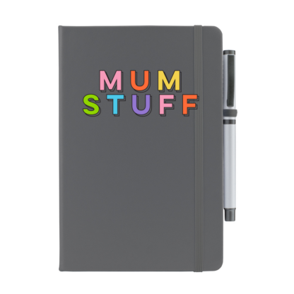Mum Stuff Personalised Notebook with Pen - Image 4