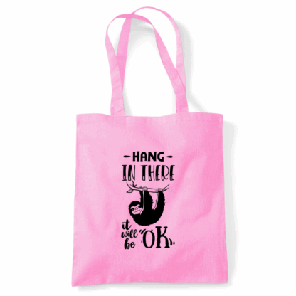 Hang In There Sloth Tote Bag - Image 28