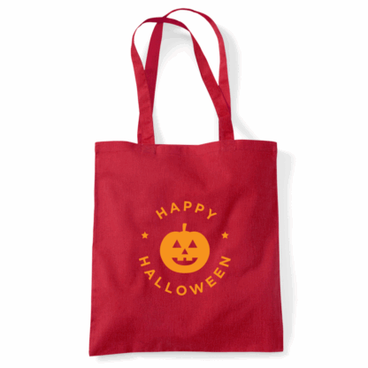 Happy Halloween Pumpkin Personalised Tote Bag - Image 13