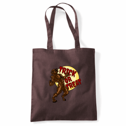 Trick or Treat Werewolf Personalised Tote Bag - Image 49