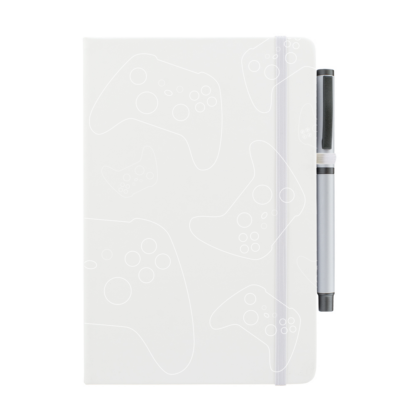 Game Controllers Personalised Notebook with Pen - Image 3
