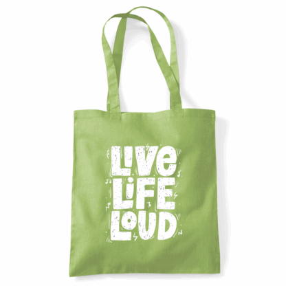 Live Life Loud Tote Bag - Image 38