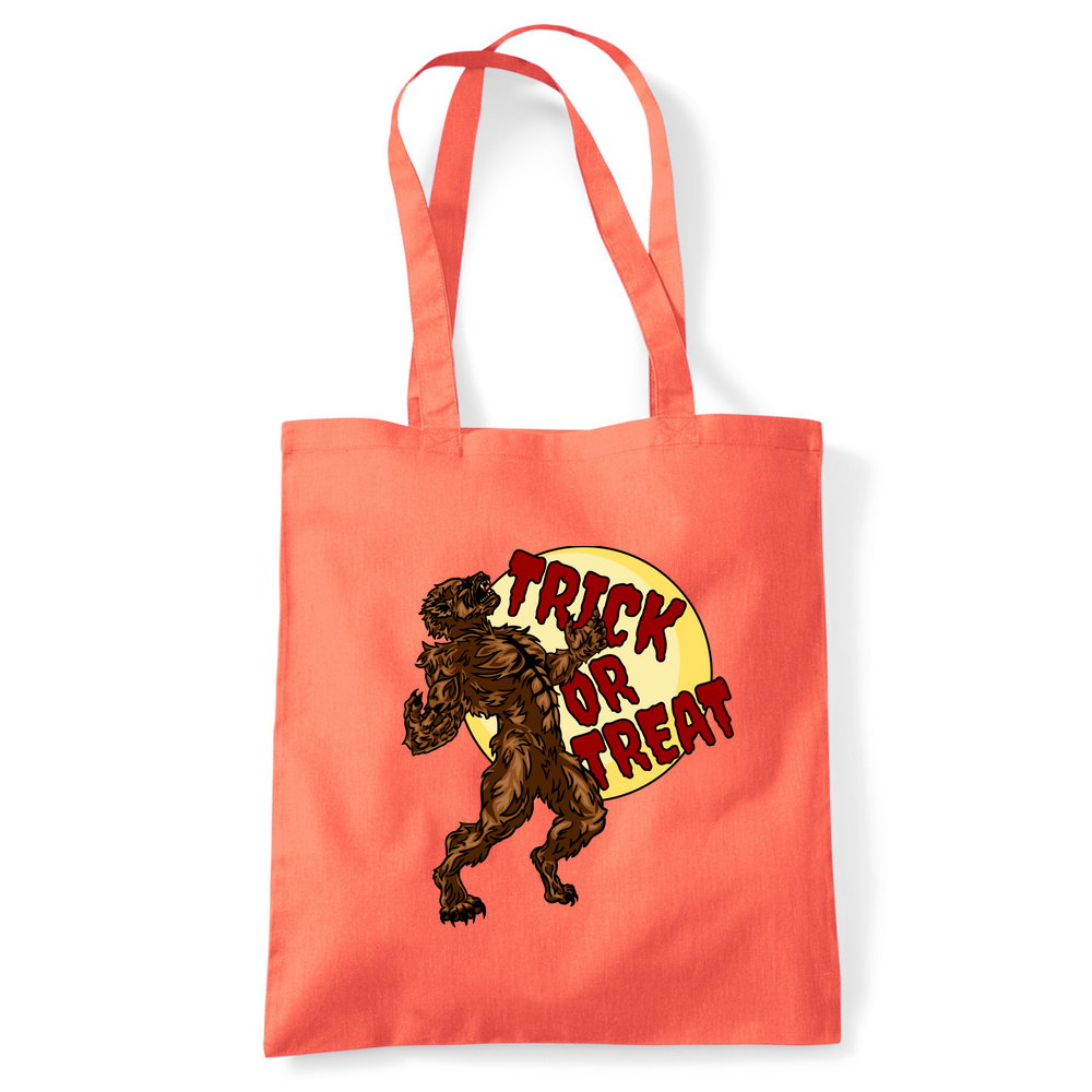 Trick or Treat Werewolf Personalised Tote Bag - Image 34