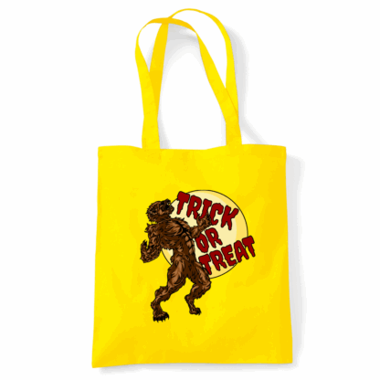 Trick or Treat Werewolf Personalised Tote Bag - Image 36