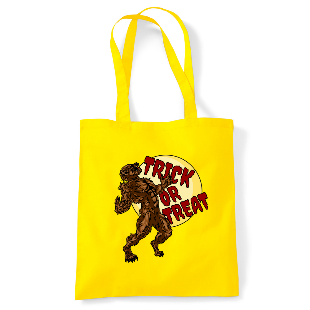 Trick or Treat Werewolf Personalised Tote Bag - Image 36