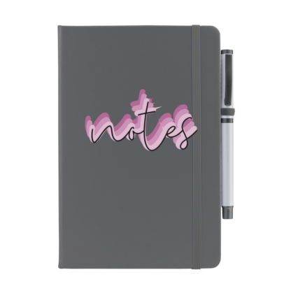 Notes Personalised Notebook with Pen - Image 10