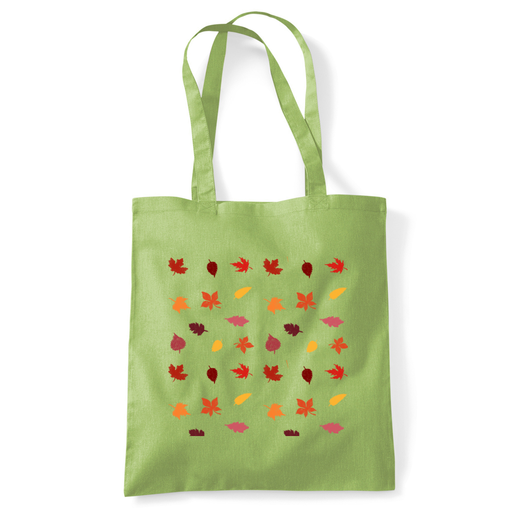 Autumn Leaves Cotton Tote Bag - Image 38