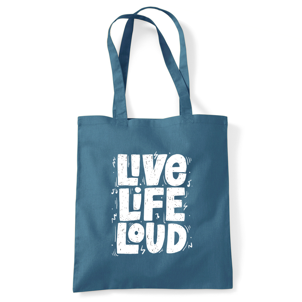 Live Life Loud Tote Bag - Image 17