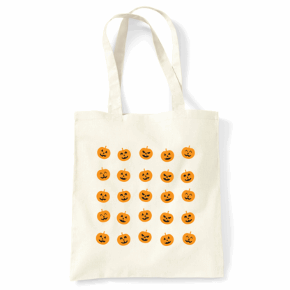 Pumpkins Personalised Cotton Tote Bag - Image 4