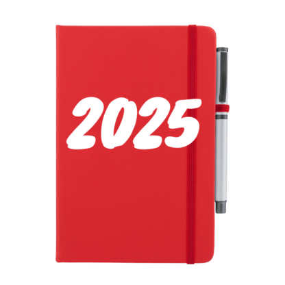 2025 Personalised Notebook with Pen - Image 8