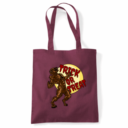 Trick or Treat Werewolf Personalised Tote Bag - Image 31