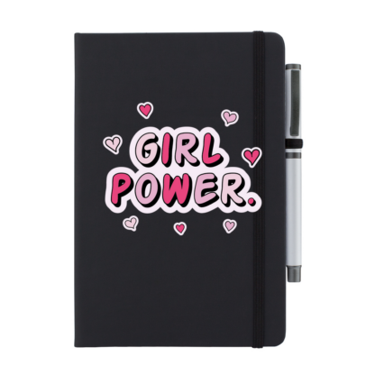 Girl Power Personalised Notebook with Pen - Image 12