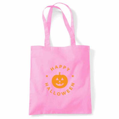 Happy Halloween Pumpkin Personalised Tote Bag - Image 28
