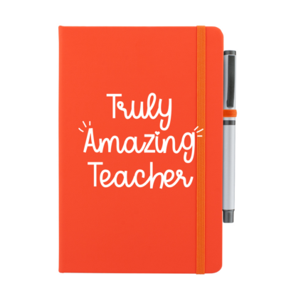 Truly Amazing Teacher Personalised Pen & Notebook Set - Image 9