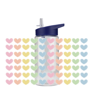 Pastel Hearts Bottle